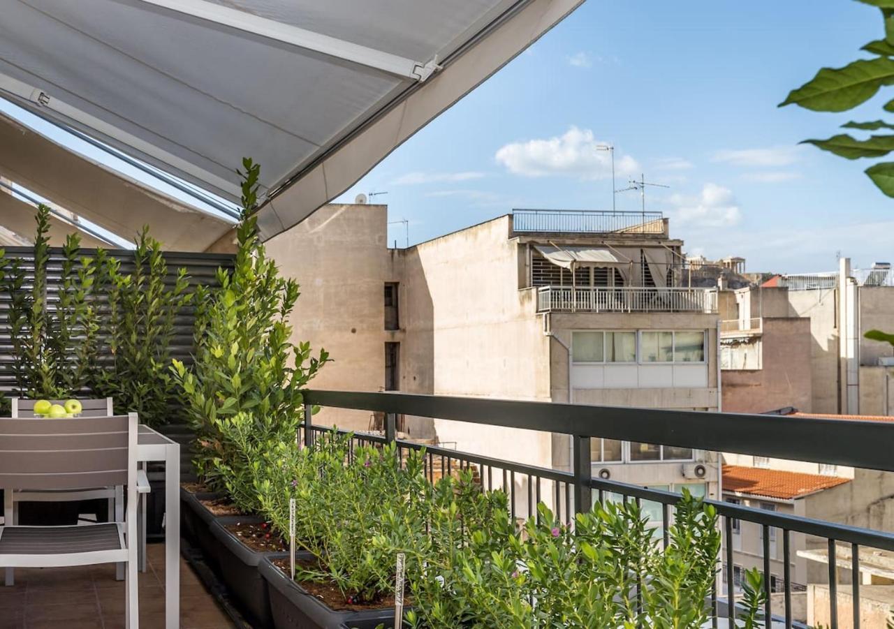 Syntagma Modern New Flat, Large Balcony With View Daire Atina Dış mekan fotoğraf