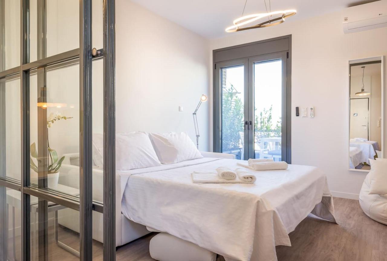 Syntagma Modern New Flat, Large Balcony With View Daire Atina Dış mekan fotoğraf