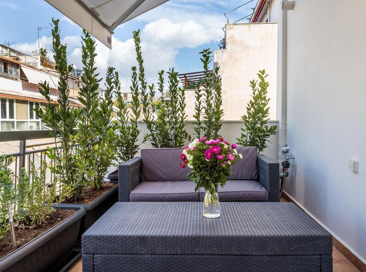 Syntagma Modern New Flat, Large Balcony With View Daire Atina Dış mekan fotoğraf